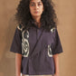 KI.01 Front Flap Kala Cotton and Uzbek Ikat Shirt, Unisex, One-of-a-kind