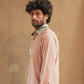 KI.02 Full Sleeve Button-Up Kala Cotton Handloom Shirt with Ikat Accents