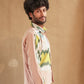 KI.02 Full Sleeve Button-Up Kala Cotton Handloom Shirt with Ikat Accents