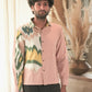 KI.02 Full Sleeve Button-Up Kala Cotton Handloom Shirt with Ikat Accents