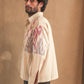 KI.06 Unisex Full Sleeve Kala Cotton Lounge Shirt with Uzbek Ikat Patches