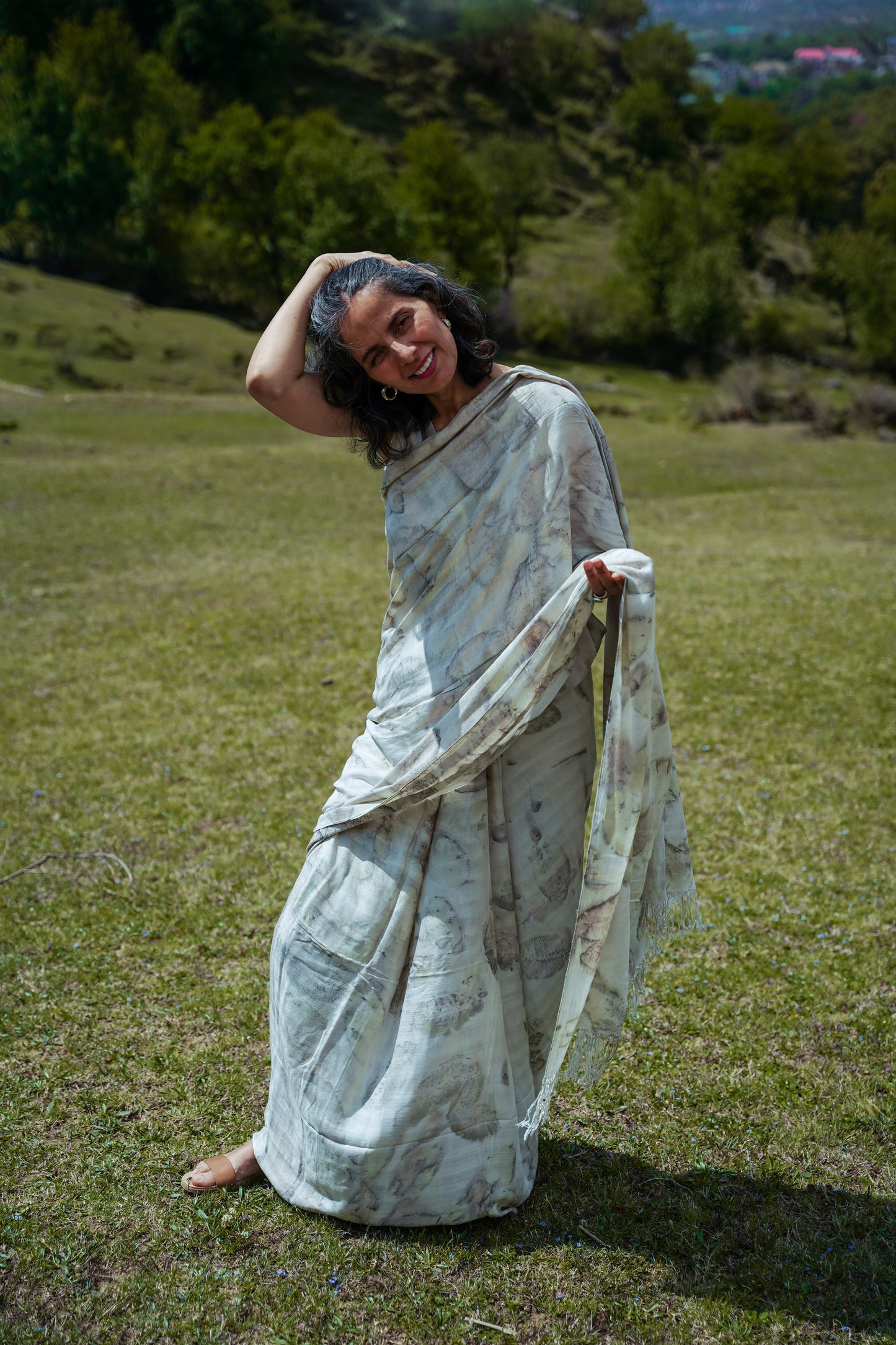 L.20 LOTUS SILK SAREE