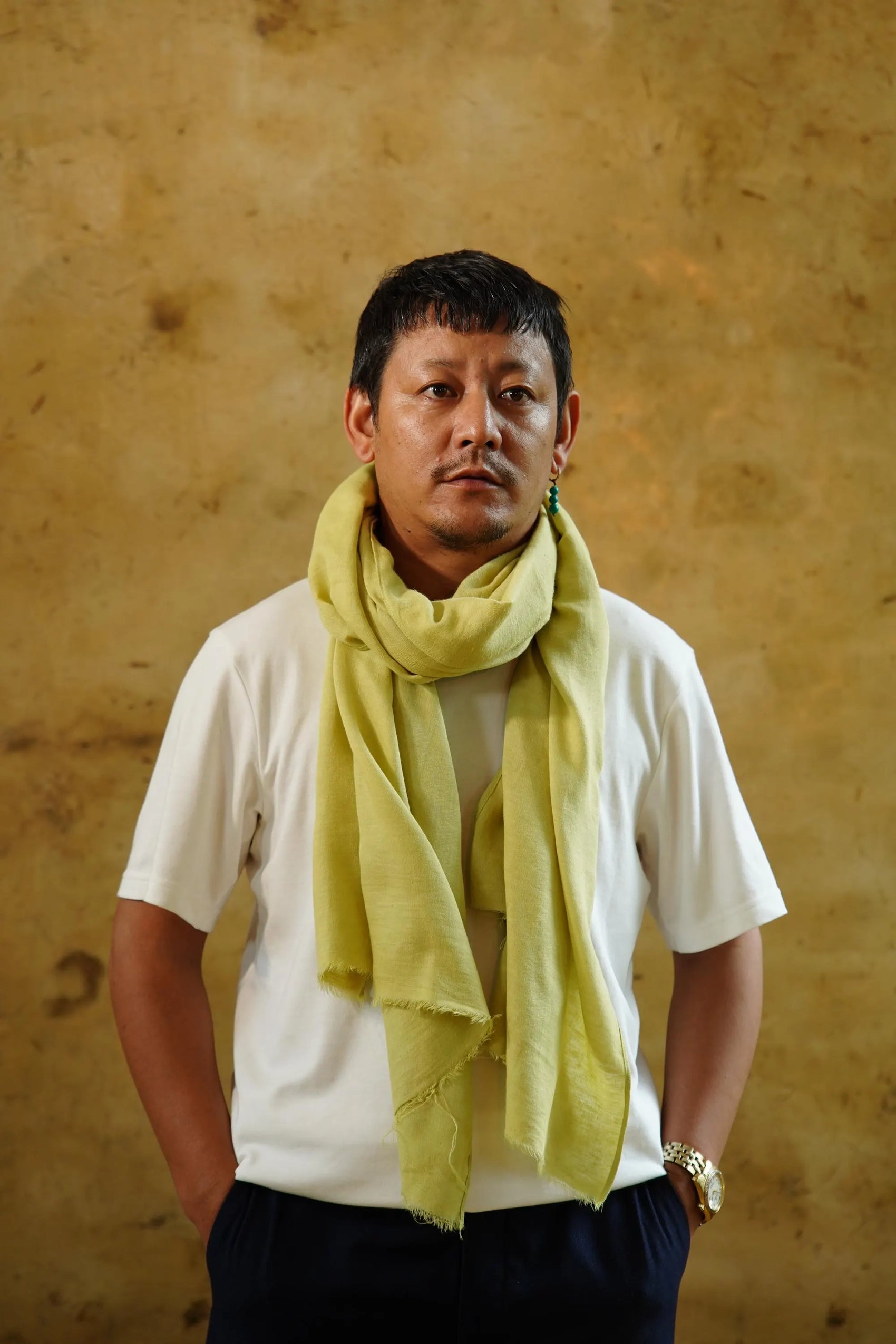 Calotropis Scarves – Plant-Based Warmth, Naturally Crafted (25" width x 75" Length)