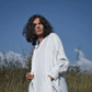 L.04 Minimalist Unisex Shrug Jacket with Folded Placket and Coconut Buttons